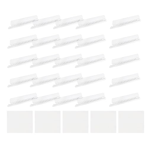 sourcing map Hängeregistraturen, 10,2 cm, einführbare Registerkarten und Einsätze, Kunststoff, transparent, 150 Stück von sourcing map