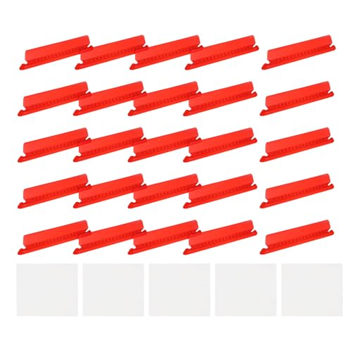 sourcing map Hängeregistraturen, 10,2 cm, einführbare Registerkarten und Einsätze, Kunststoff, transparent, Ordner, Etiketten, Abheften für Ordner, schnelle Identifizierung, Rot, 100 Stück sourcing map Hängeregistraturen, 10,2 cm, einführbare Registerkarten und Einsätze, Kunststoff, transparent, Ordner, Etiketten, Abheften für Ordner, schnelle Identifizierung, Rot, 100 Stück von sourcing map