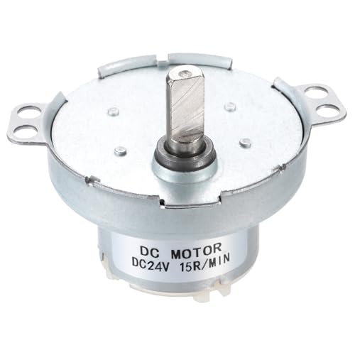 sourcing map Langsamer Geschwindigkeitsmotor JS-50T D-Welle-Getriebe-Elektromotor, 24 V DC 15 U/min Motor CW/CCW D-Welle Gleichstrommotor Großes Drehmoment für 3D-Drucker Filament Drehbarer sourcing map Langsamer Geschwindigkeitsmotor JS-50T D-Welle-Getriebe-Elektromotor, 24 V DC 15 U/min Motor CW/CCW D-Welle Gleichstrommotor Großes Drehmoment für 3D-Drucker Filament Drehbarer von sourcing map