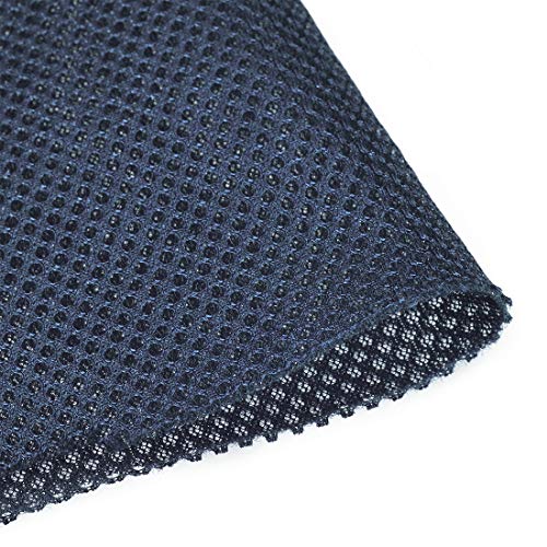 sourcing map Lautsprecher Mesh Grill Tuch (kein Rohrgewebe) Stereo Box Stoff Staubdichtes Audio Tuch 50cm x 160cm 20 Zoll x 63 Zoll Navy Blau von sourcing map