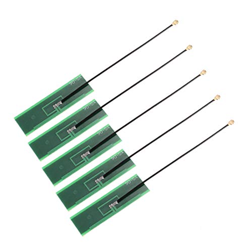 sourcing map PCB Antenne 5dBi 2400MHz U.FL Buchse RF1.13 Kabel für WiFi Bluetooth Zigbee 95mm Kabel 5St sourcing map PCB Antenne 5dBi 2400MHz U.FL Buchse RF1.13 Kabel für WiFi Bluetooth Zigbee 95mm Kabel 5St von sourcing map