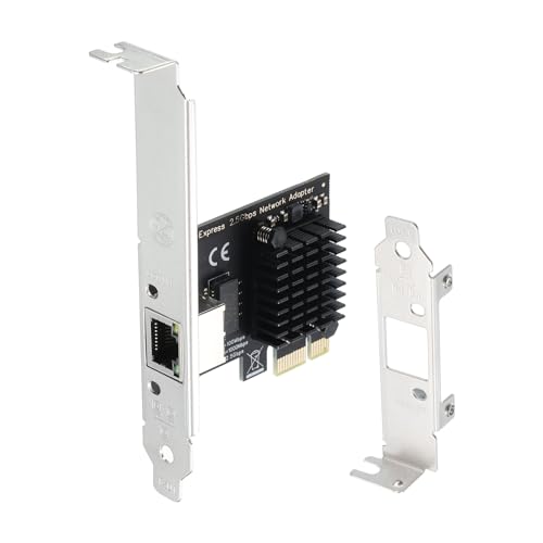 sourcing map PCIe Gigabit Netzwerkadapter LAN Ethernet 1 Port RJ45 Netzwerkkarte 2,5 G High Speed für Desktop, PC, Bürocomputer 32/64 Bit sourcing map PCIe Gigabit Netzwerkadapter LAN Ethernet 1 Port RJ45 Netzwerkkarte 2,5 G High Speed für Desktop, PC, Bürocomputer 32/64 Bit von sourcing map
