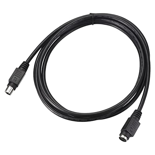 sourcing map PS/2 Maus und Tastatur Erweiterung Kabel 6 Pin 6.56Ft Stecker an Buchse für PC von sourcing map