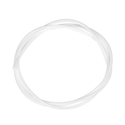 sourcing map PTFE Tube 4.9Ft - ID 2 mm x OD 3 mm Pass Filament 1.75 für 3D-Drucker Weiß von sourcing map