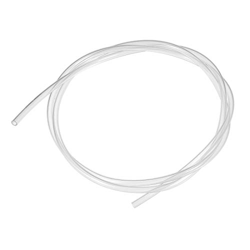 sourcing map PTFE Tube 4.9Ft - ID 4 mm x AD 6 mm Filament 3 mm für 3D-Drucker transparent von sourcing map