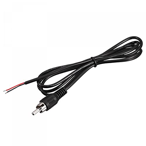 sourcing map Paket von 2 RCA Stecker Buchse Adapter auf Blankdraht RCA für Verstärker Kabel sourcing map Paket von 2 RCA Stecker Buchse Adapter auf Blankdraht RCA für Verstärker Kabel von sourcing map