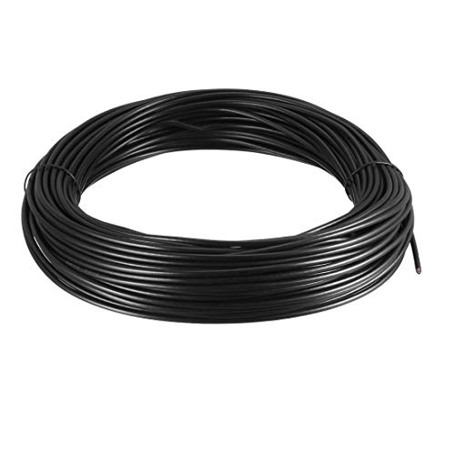 sourcing map RF Koaxialkabel RG174 Antennenkabel 50 Ohm für digitalen Verlängerungsanschluss - 30,5 m von sourcing map