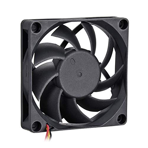 sourcing map SNOWFAN autorisierte Bürstenlose DC Kühlung Lüfter #0383 70mmx70mmx15mm 12V von sourcing map