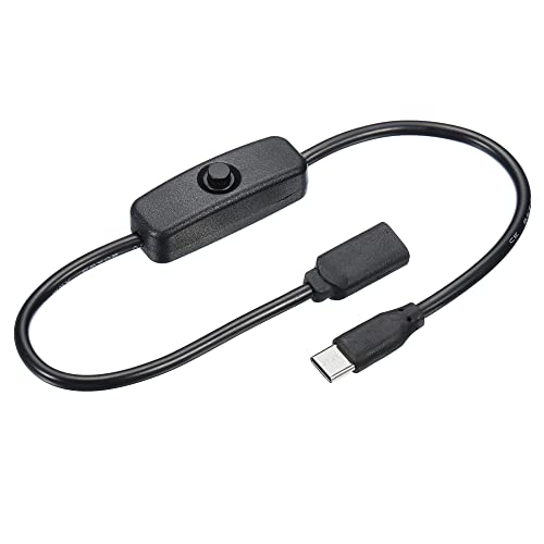 sourcing map USB Kabel mit 304 EIN/AUS Schalter USB Typ C Stecker zu Buchse 30cm Schwarz sourcing map USB Kabel mit 304 EIN/AUS Schalter USB Typ C Stecker zu Buchse 30cm Schwarz von sourcing map
