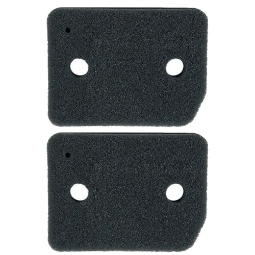 Sparesbarn 2 Stück Trockner Filter 09164761 für Miele T1 Serie Wärmepumpentrockner, Wäschetrockner Sockelfilter 207 x 157 x 30mm (2 Schwammfilter) von sparesbarn