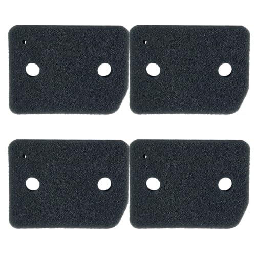 Sparesbarn 4 Stück Filter 9164761 für Miele T1 Trockner Wärmepumpentrockner, Wäschetrockner Sockelfilter, 207 x 157 x 30mm, Schwammfilter Filtermatte Fusselfilter von Sparesbarn