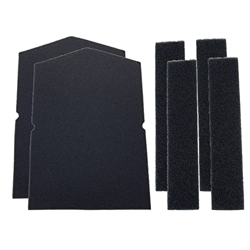Sparesbarn Schaumfilter-Set kompatibel mit Miele Trockner T8000WP T8801WP T8628WP T8967WP, Ersatz Schwamm Filter für 6057930 9688381 Flusenfilter (2er Set) von sparesbarn