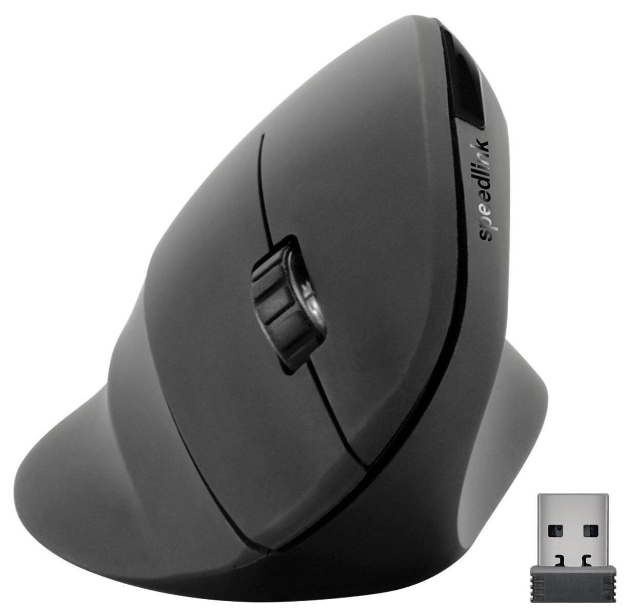 Speedlink PIAVO Ergonomic Vertical Wireless Maus, schwarz Speedlink PIAVO Ergonomic Vertical Wireless Maus, schwarz von speedlink