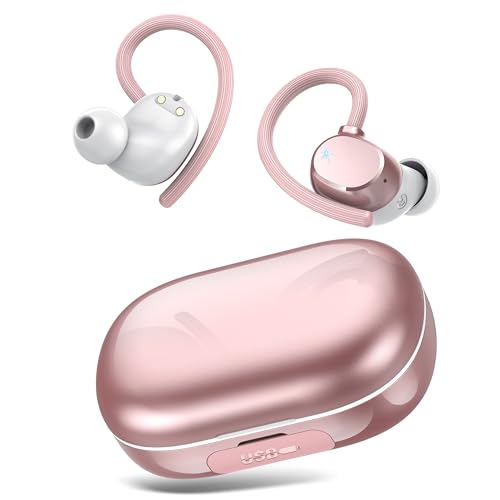 Bluetooth Kopfhörer , Kopfhörer Kabellos Bluetooth 5.3 In Ear Kopfhörer mit 4 ENC Noise Cancelling Mic, 2025 Kabellose Kopfhörer 128Std Spielzeit LED-Anzeige, IPX7 Wasserdichte Ohrhörer Touch Control von sprtoybat