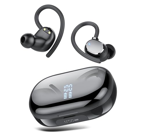 Bluetooth Kopfhörer, Kopfhörer Kabellos Bluetooth 5.3 In Ear Kopfhörer mit 4 ENC Noise Cancelling Mic, 2025 Kabellose Kopfhörer 128Std Spielzeit LED-Anzeige, IPX7 Wasserdichte Ohrhörer Touch Control von sprtoybat