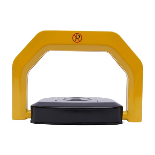 Parkschloss mit Fernbedienung (quadratischer Motor ohne Batterie) mit gelbem reflektierendem Band von spuwlqot