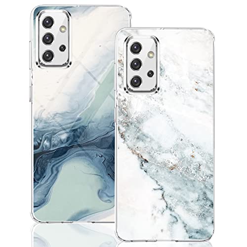 2 Stücke Kompatibel Mit Samsung Galaxy A23 Hülle Silikon Klar Case Slim Transparent TPU Flexible Blume Cover Silikoncase Galaxy A23 5G Slim Marmor Handyhülle Schutzhülle für Samsung A23 4G / 5G 2 Stücke Kompatibel Mit Samsung Galaxy A23 Hülle Silikon Klar Case Slim Transparent TPU Flexible Blume Cover Silikoncase Galaxy A23 5G Slim Marmor Handyhülle Schutzhülle für Samsung A23 4G / 5G von sqgylgl