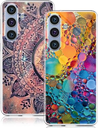 2 Stücke Kompatibel Mit Samsung Galaxy A25 5G Hülle Silikon Klar Case Slim Transparent TPU Flexible Blume Cover Silikoncase Galaxy A25 5G Slim Marmor Handyhülle Schutzhülle für Samsung A25 5G (B) 2 Stücke Kompatibel Mit Samsung Galaxy A25 5G Hülle Silikon Klar Case Slim Transparent TPU Flexible Blume Cover Silikoncase Galaxy A25 5G Slim Marmor Handyhülle Schutzhülle für Samsung A25 5G (B) von sqgylgl