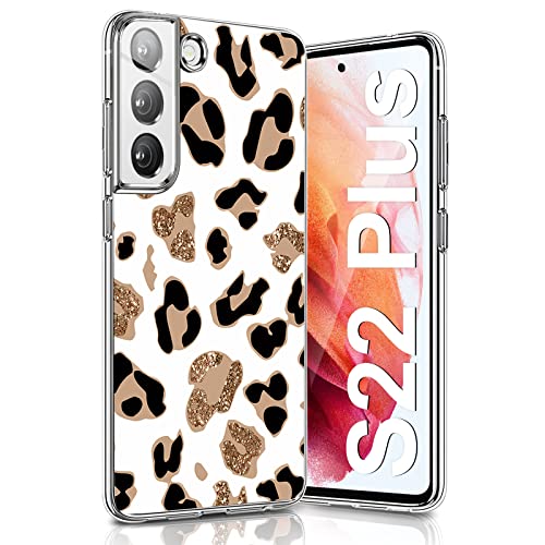 Kompatibel Mit Samsung Galaxy S22 Plus Hülle Silikon Dünn Klar Case Slim Transparent TPU Flexible S22+ Cover Silikoncase Galaxy S22 Plus Handyhülle Leopard Schutzhülle für Samsung S22 Plus 5G 6,6" (A) Kompatibel Mit Samsung Galaxy S22 Plus Hülle Silikon Dünn Klar Case Slim Transparent TPU Flexible S22+ Cover Silikoncase Galaxy S22 Plus Handyhülle Leopard Schutzhülle für Samsung S22 Plus 5G 6,6" (A) von sqgylgl