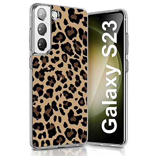Kompatibel Mit Samsung Galaxy S23 Hülle Silikon Dünn Klar Case Slim Transparent TPU Flexible Tiere Cover Silikoncase Galaxy S23 5G Handyhülle Leopard Schutzhülle für Samsung S23 5G Handy Kompatibel Mit Samsung Galaxy S23 Hülle Silikon Dünn Klar Case Slim Transparent TPU Flexible Tiere Cover Silikoncase Galaxy S23 5G Handyhülle Leopard Schutzhülle für Samsung S23 5G Handy von sqgylgl