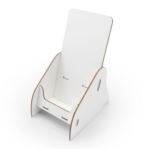 stableco 1x ökologischer Prospektständer DIN lang 10,5 x 21 cm vertikal mit 1 Fach stabiler Flyerständer im white Design No Plastic! Just Paper! Prospekthalter, Postkartenständer schnell aufzubauen stableco 1x ökologischer Prospektständer DIN lang 10,5 x 21 cm vertikal mit 1 Fach stabiler Flyerständer im white Design No Plastic! Just Paper! Prospekthalter, Postkartenständer schnell aufzubauen von stableco