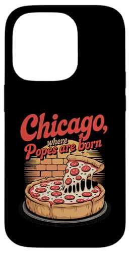 Chicago, wo Päpste geboren werden, lustiger Papst Löwe Amerikaner Hülle für iPhone 14 Pro Chicago, wo Päpste geboren werden, lustiger Papst Löwe Amerikaner Hülle für iPhone 14 Pro von starchilds designs