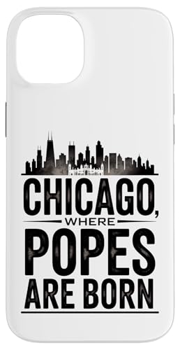 Chicago, wo Päpste geboren werden Papst 2025 New Pope Leo America Hülle für iPhone 14 Plus von starchilds designs