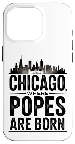 Chicago, wo Päpste geboren werden Papst 2025 New Pope Leo America Hülle für iPhone 16 Pro Chicago, wo Päpste geboren werden Papst 2025 New Pope Leo America Hülle für iPhone 16 Pro von starchilds designs