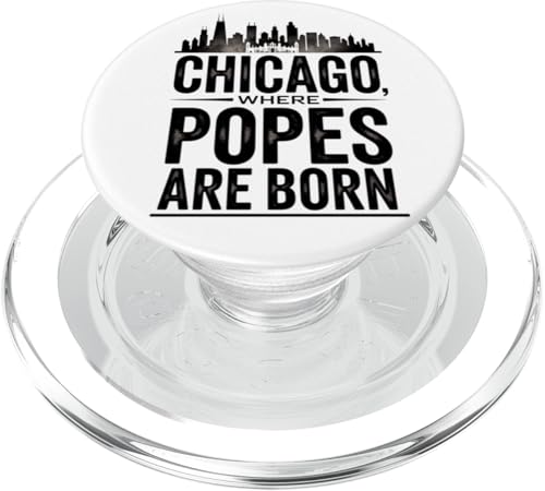 Chicago, wo Päpste geboren werden Papst 2025 New Pope Leo America PopSockets PopGrip für MagSafe Chicago, wo Päpste geboren werden Papst 2025 New Pope Leo America PopSockets PopGrip für MagSafe von starchilds designs