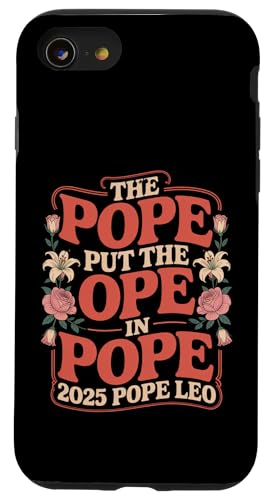 Das OPE in Papst bringen Lustiges katholisches Chicago aus dem Mittleren Westen Hülle für iPhone SE (2020) / 7 / 8 von starchilds designs