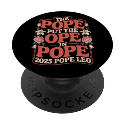 Das OPE in Papst bringen Lustiges katholisches Chicago aus dem Mittleren Westen PopSockets Klebender PopGrip von starchilds designs