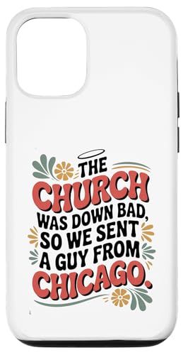 Die Kirche war schlecht, also haben wir einen Typen aus Chicago geschickt, lustig. Hülle für iPhone 12/12 Pro Die Kirche war schlecht, also haben wir einen Typen aus Chicago geschickt, lustig. Hülle für iPhone 12/12 Pro von starchilds designs