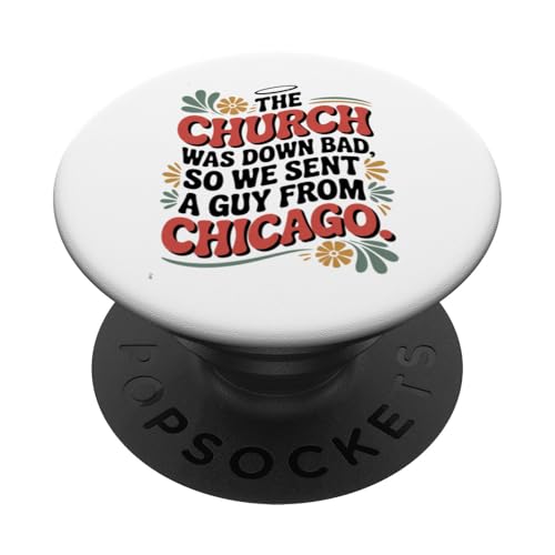 Die Kirche war schlecht, also haben wir einen Typen aus Chicago geschickt, lustig. PopSockets Klebender PopGrip von starchilds designs