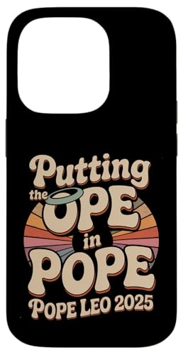 Die OPE in den Papst setzen lustiger katholischer Papst aus Chicago aus dem Mittleren Westen Hülle für iPhone 14 Pro von starchilds designs
