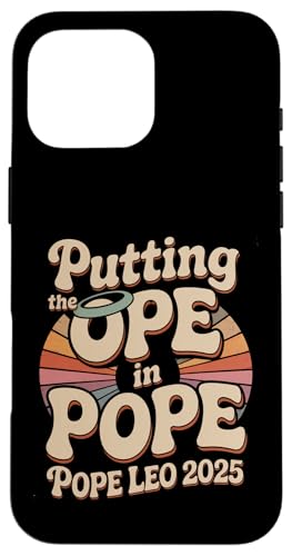 Die OPE in den Papst setzen lustiger katholischer Papst aus Chicago aus dem Mittleren Westen Hülle für iPhone 16 Pro Max Die OPE in den Papst setzen lustiger katholischer Papst aus Chicago aus dem Mittleren Westen Hülle für iPhone 16 Pro Max von starchilds designs