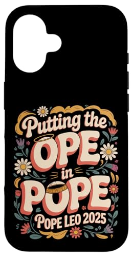 Die OPE in den Papst setzen lustiger katholischer Papst aus Chicago aus dem Mittleren Westen Hülle für iPhone 16 von starchilds designs