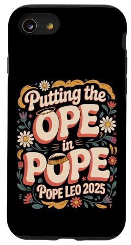Die OPE in den Papst setzen lustiger katholischer Papst aus Chicago aus dem Mittleren Westen Hülle für iPhone SE (2020) / 7 / 8 von starchilds designs