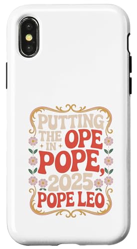 Die OPE in den Papst setzen lustiger katholischer Papst aus Chicago aus dem Mittleren Westen Hülle für iPhone X/XS Die OPE in den Papst setzen lustiger katholischer Papst aus Chicago aus dem Mittleren Westen Hülle für iPhone X/XS von starchilds designs