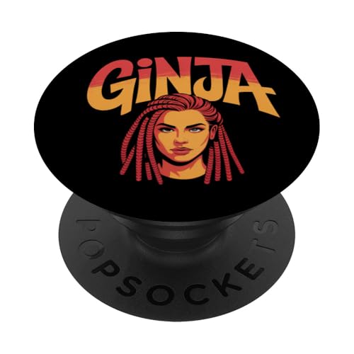 Ginja Urban Slang, Ginger Pride, Ginja Ninja Lustiges Zitat PopSockets Klebender PopGrip von starchilds designs