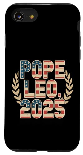Papst 2025 New Pope Leo Chicago American Born First American Hülle für iPhone SE (2020) / 7 / 8 von starchilds designs