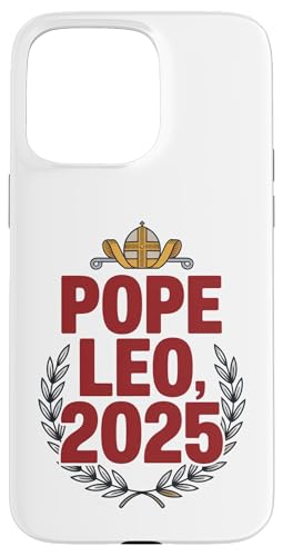Papst Leo XIV 2025 Robert Francis Prevost New Pope Hülle für iPhone 15 Pro Max Papst Leo XIV 2025 Robert Francis Prevost New Pope Hülle für iPhone 15 Pro Max von starchilds designs