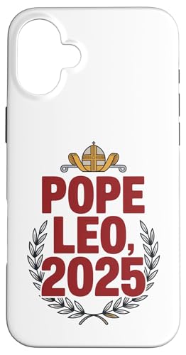 Papst Leo XIV 2025 Robert Francis Prevost New Pope Hülle für iPhone 16 Plus Papst Leo XIV 2025 Robert Francis Prevost New Pope Hülle für iPhone 16 Plus von starchilds designs