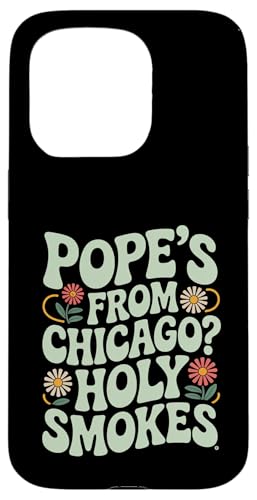 Papst ist aus Chicago? Lustiger katholischer Chicago-Papst aus dem Mittelwesten Hülle für iPhone 15 Pro Papst ist aus Chicago? Lustiger katholischer Chicago-Papst aus dem Mittelwesten Hülle für iPhone 15 Pro von starchilds designs