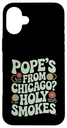 Papst ist aus Chicago? Lustiger katholischer Chicago-Papst aus dem Mittelwesten Hülle für iPhone 16 Plus Papst ist aus Chicago? Lustiger katholischer Chicago-Papst aus dem Mittelwesten Hülle für iPhone 16 Plus von starchilds designs