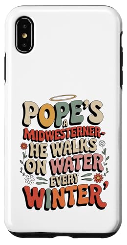 Popes a Midwesterner, er geht jeden Winter auf Wasser lustig Hülle für iPhone XS Max Popes a Midwesterner, er geht jeden Winter auf Wasser lustig Hülle für iPhone XS Max von starchilds designs
