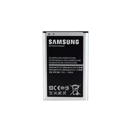 Ersatz Akku kompatibel mit original Samsung Galaxy Note 3 NEO Akku EB-BN750 (NFC) Batterie Accu Battery Akkublock 3100 mAh von starfix
