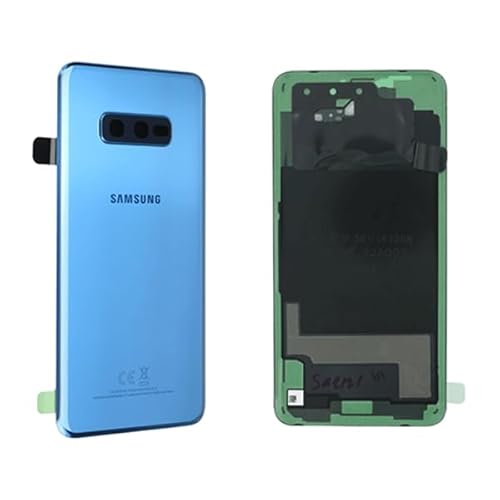 starfix Akkudeckel kompatibel mit Samsung Galaxy S10e (SM-G970F) Akkudeckel, Prism Blau Rückwand, Gehäuse Akku, Batterie Abdeckung Back Cover inkl Kameraglas von starfix
