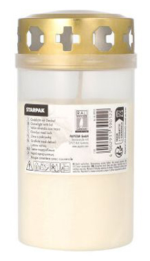 STARPAK Grablicht T3, Durchmesser: 64 mm, transparent von starpak