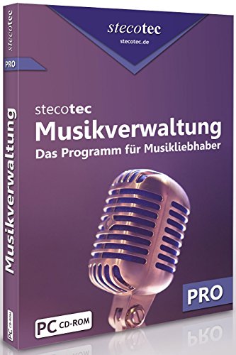 Stecotec Musikverwaltung Pro: CD- und Schallplatten-Sammlung am PC verwalten, Musikverwaltungsprogramm, Musikverwaltungssoftware, Verwaltung, Musiksammlung / Musik ordnen, sortieren & organisieren Stecotec Musikverwaltung Pro: CD- und Schallplatten-Sammlung am PC verwalten, Musikverwaltungsprogramm, Musikverwaltungssoftware, Verwaltung, Musiksammlung / Musik ordnen, sortieren & organisieren von stecotec