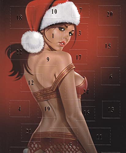 Adventskalenderkarten Pinup's 5 Stück Weihnachten Adventskarte Adventskalenderkarten Pinup's 5 Stück Weihnachten Adventskarte von sticker-dealer